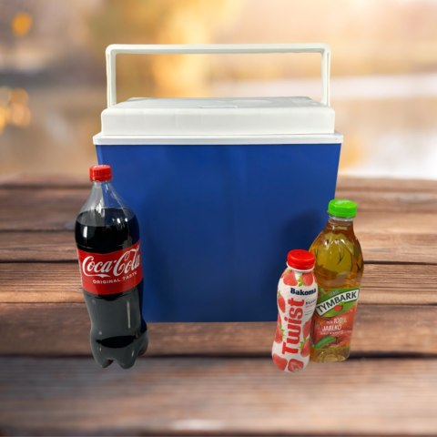 Lodówka ICEGO 30L Niebieska Kamai Kamai COOLBOX