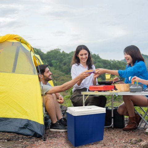Lodówka ICEGO 30L Niebieska Kamai Kamai COOLBOX