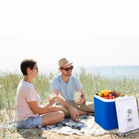 Lodówka ATLANTIC 30L Niebieska z Białą Pokrywą Kamai Kamai COOLBOX
