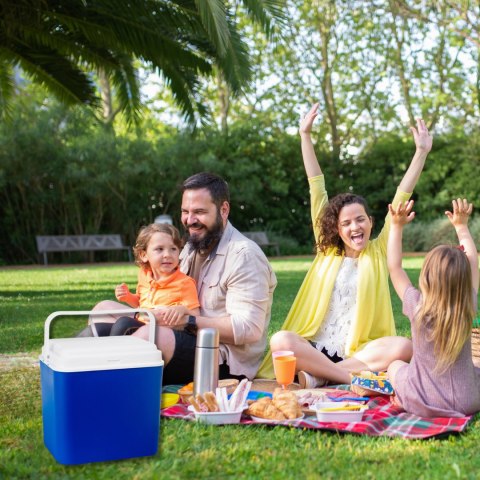 Lodówka ATLANTIC 30L Niebieska z Białą Pokrywą Kamai Kamai COOLBOX
