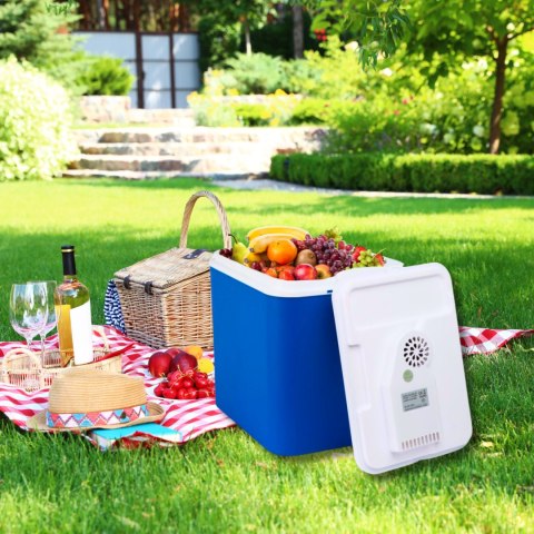 Lodówka ATLANTIC 30L Niebieska z Białą Pokrywą Kamai Kamai COOLBOX