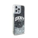 DKNY Liquid Glitter Big Logo - Etui iPhone 14 Pro Max (czarny)