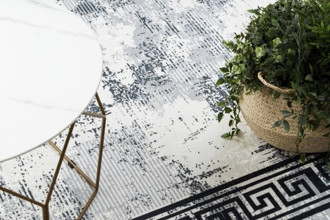 Dywan ARLEN MARBLE  biały glamour styl glamour 120x170 Hakano - RUG/LU/ARLEN/MARBLE/BLACK+WHITE/120x170