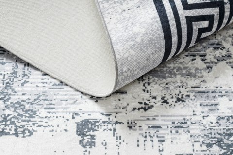 Dywan ARLEN MARBLE  biały glamour styl glamour 120x170 Hakano - RUG/LU/ARLEN/MARBLE/BLACK+WHITE/120x170