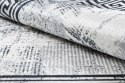 Dywan ARLEN MARBLE  biały glamour styl glamour 120x170 Hakano - RUG/LU/ARLEN/MARBLE/BLACK+WHITE/120x170