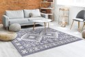 Dywan VINEA AZTEC  niebieski 80x150 Hakano - RUG/LU/VINEA/AZTEC/BLUE+CREAM/80x150