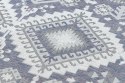 Dywan VINEA AZTEC  niebieski 80x150 Hakano - RUG/LU/VINEA/AZTEC/BLUE+CREAM/80x150