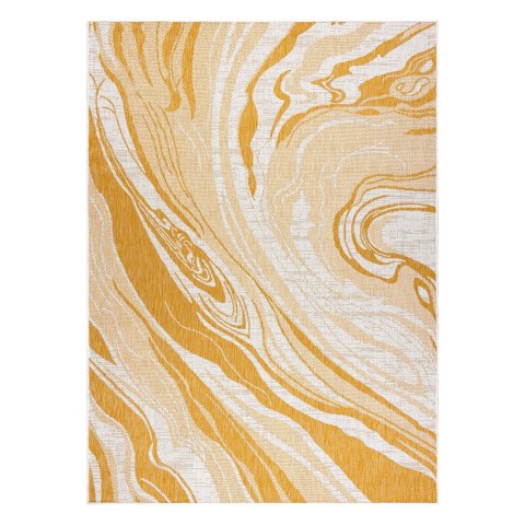 Dywan VINEA MARBLE  kremowy 160x220 Hakano - RUG/LU/VINEA/MARBLE/CREAM+MUSTARD/160x220