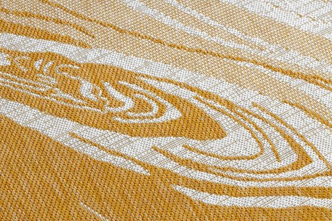 Dywan VINEA MARBLE  kremowy 160x220 Hakano - RUG/LU/VINEA/MARBLE/CREAM+MUSTARD/160x220