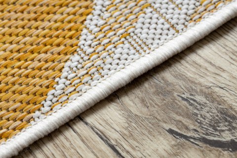 Dywan VINEA MARBLE  kremowy 160x220 Hakano - RUG/LU/VINEA/MARBLE/CREAM+MUSTARD/160x220
