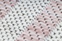 Dywan VINEA MAZE  pudrowy róż 120x170 Hakano - RUG/LU/VINEA/MAZE/POWDERPINK+CREAM/120x170
