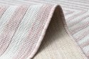 Dywan VINEA MAZE  pudrowy róż 120x170 Hakano - RUG/LU/VINEA/MAZE/POWDERPINK+CREAM/120x170