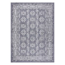 Dywan VINEA ORNAMENT  niebieski 120x170 Hakano - RUG/LU/VINEA/ORNAMENT/BLUE+CREAM/120x170