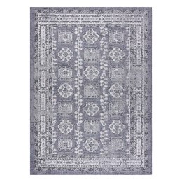 Dywan VINEA ORNAMENT  niebieski 80x150 Hakano - RUG/LU/VINEA/ORNAMENT/BLUE+CREAM/80x150