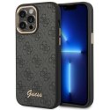 Guess 4G Metal Camera Outline Case - Etui iPhone 14 Pro Max (Czarny)