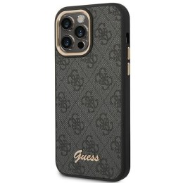 Guess 4G Metal Camera Outline Case - Etui iPhone 14 Pro Max (Czarny)