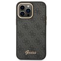 Guess 4G Metal Camera Outline Case - Etui iPhone 14 Pro Max (Czarny)