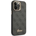 Guess 4G Metal Camera Outline Case - Etui iPhone 14 Pro Max (Czarny)