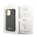 Guess 4G Metal Camera Outline Case - Etui iPhone 14 Pro Max (Czarny)