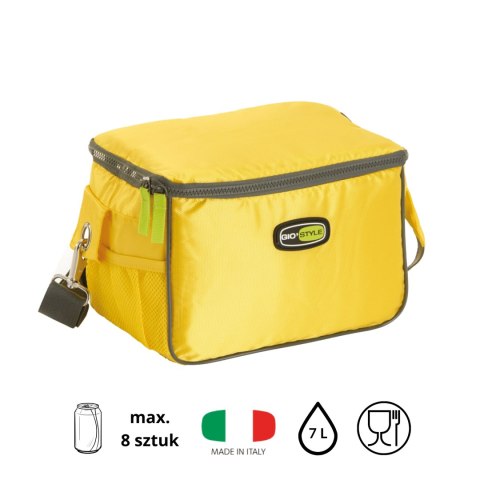 Torba lunchowa Kamai Gio Style na ramię, żółta, pojemność 7L Giostyle