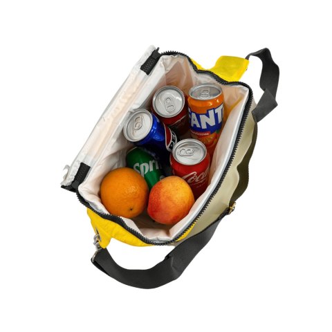 Torba lunchowa Kamai Gio Style na ramię, żółta, pojemność 7L Giostyle
