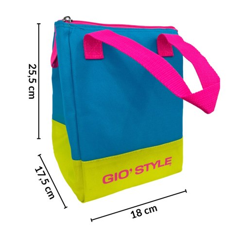 Torba lunchowa Kamai Gio Style, w kolorze błękitnym, pojemność 5L Giostyle