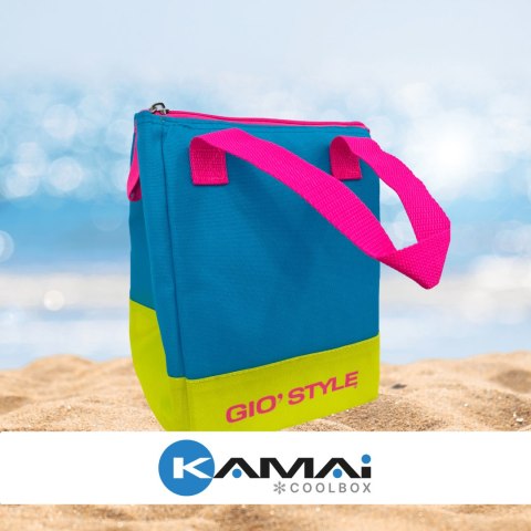 Torba lunchowa Kamai Gio Style, w kolorze błękitnym, pojemność 5L Giostyle