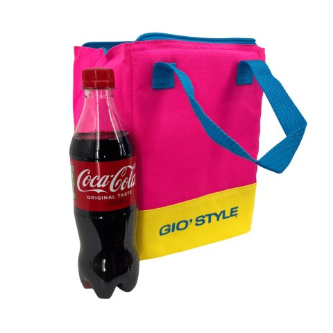 Torba lunchowa Kamai Gio Style, w kolorze różowym, pojemność 5L Giostyle