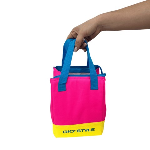 Torba lunchowa Kamai Gio Style, w kolorze różowym, pojemność 5L Giostyle