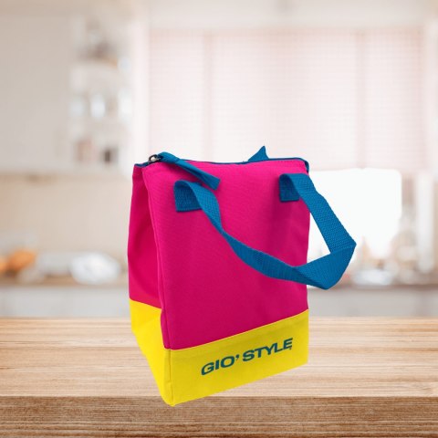 Torba lunchowa Kamai Gio Style, w kolorze różowym, pojemność 5L Giostyle