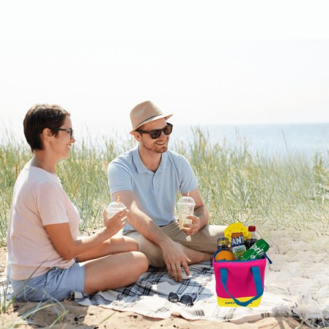 Torba lunchowa Kamai Gio Style, w kolorze różowym, pojemność 5L Giostyle