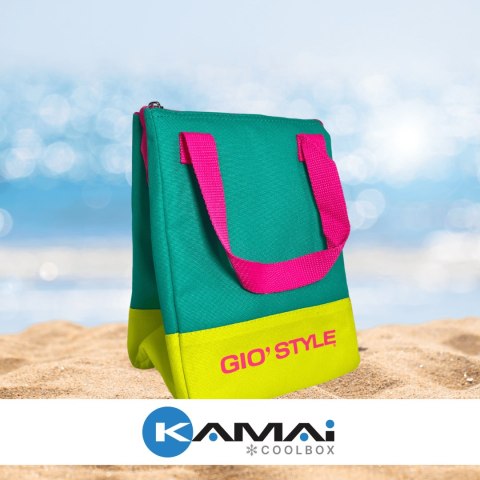 Torba lunchowa Kamai Gio Style, w kolorze seledynowym, pojemność 5L Giostyle