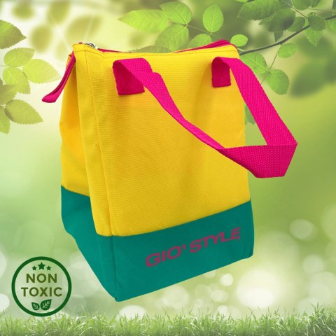 Torba lunchowa Kamai Gio Style, w kolorze żółtym, pojemność 5L Giostyle
