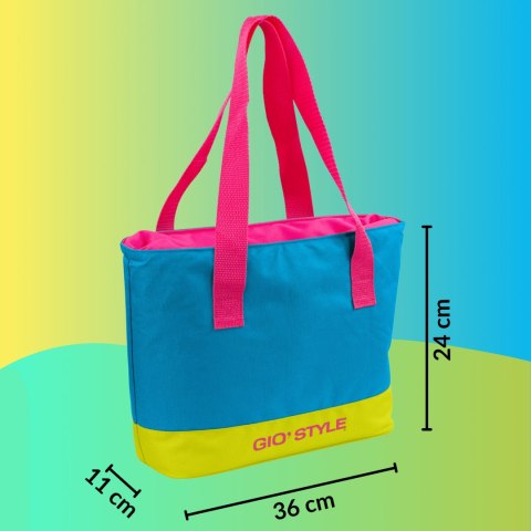 Torba plażowa Kamai Gio Style, w kolorze błękitnym, pojemność 9L Giostyle