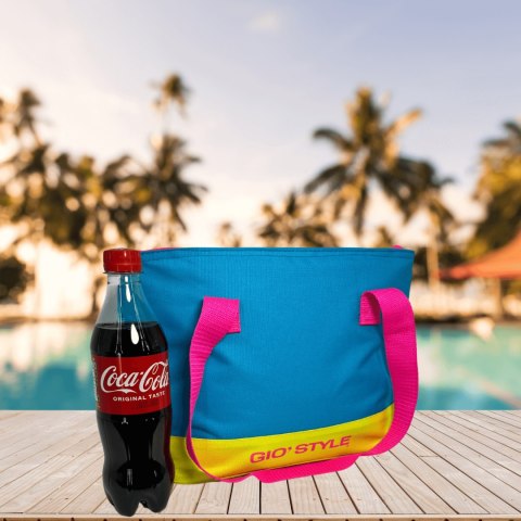 Torba plażowa Kamai Gio Style, w kolorze błękitnym, pojemność 9L Giostyle