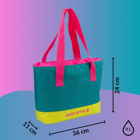 Torba plażowa Kamai Gio Style, w kolorze zielonym, pojemność 9L Giostyle