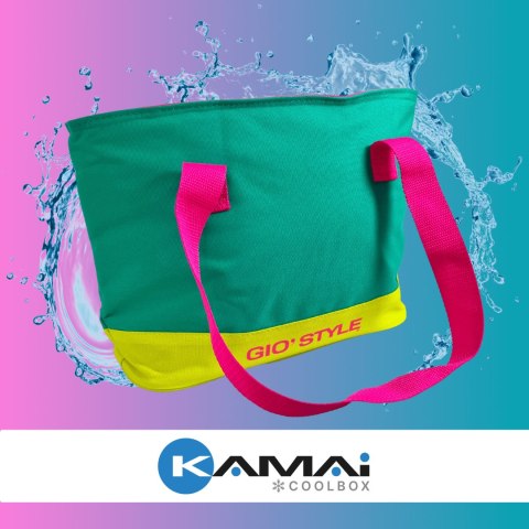 Torba plażowa Kamai Gio Style, w kolorze zielonym, pojemność 9L Giostyle