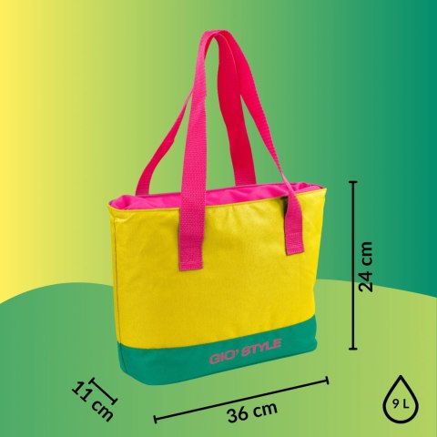 Torba plażowa Kamai Gio Style, w kolorze żółtym, pojemność 9L Giostyle