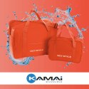 Zestaw toreb Kamai Gio Style 24L i 7L, pomarańczowe, na ramię i z uchwytem do noszenia Kamai Gio Style