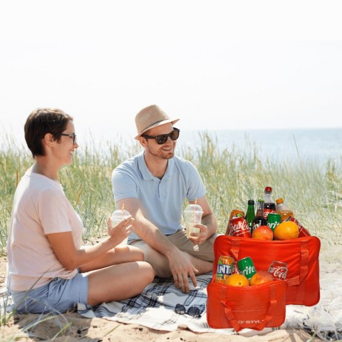 Zestaw toreb Kamai Gio Style 24L i 7L, pomarańczowe, na ramię i z uchwytem do noszenia Kamai Gio Style