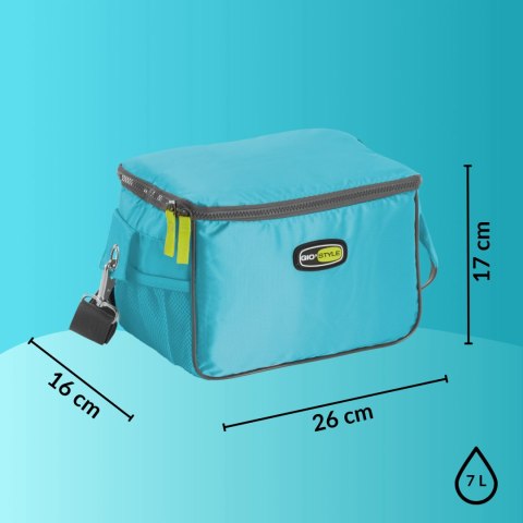 Torba lunchowa Kamai Gio Style na ramię, niebieska, pojemność 7L Giostyle