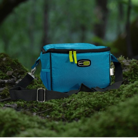 Torba lunchowa Kamai Gio Style na ramię, niebieska, pojemność 7L Giostyle