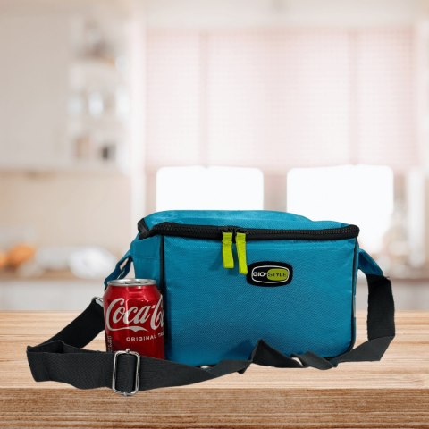 Torba lunchowa Kamai Gio Style na ramię, niebieska, pojemność 7L Giostyle