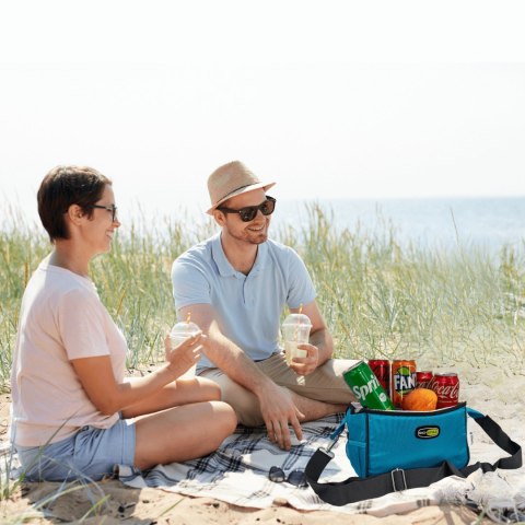 Torba lunchowa Kamai Gio Style na ramię, niebieska, pojemność 7L Giostyle