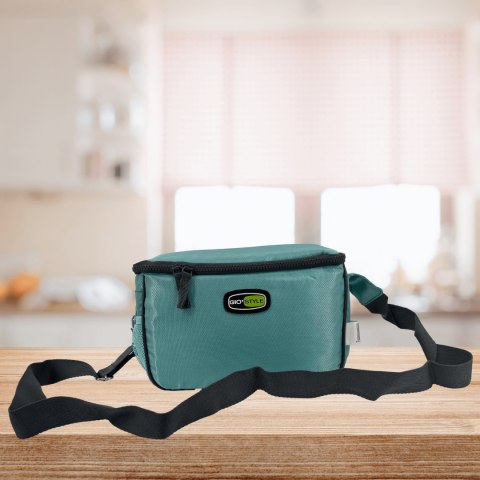 Torba lunchowa Kamai Gio Style na ramię, pastelowa zieleń, pojemność 7L Giostyle