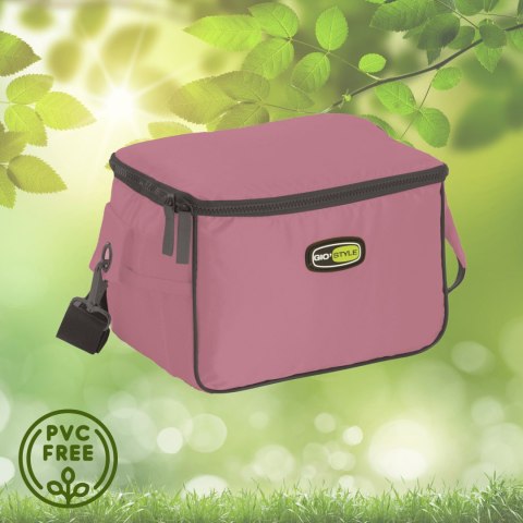 Torba lunchowa Kamai Gio Style na ramię, pastelowy róż, pojemność 7L Giostyle