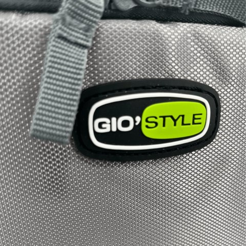 Torba lunchowa Kamai Gio Style na ramię, pastelowy szary, pojemność 7L Giostyle