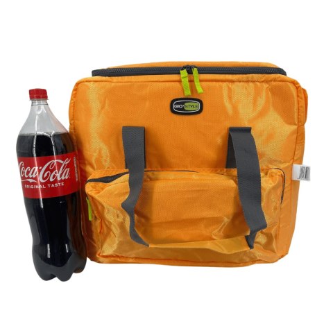 Torba termiczna Kamai Gio Style na ramię, pomarańczowa, z kieszeniami i rączką do noszenia, pojemność 33L Giostyle