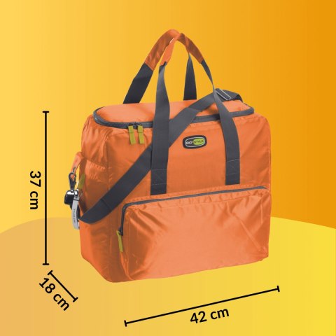 Torba termiczna Kamai Gio Style na ramię, pomarańczowa, z kieszeniami i rączką do noszenia, pojemność 33L Giostyle