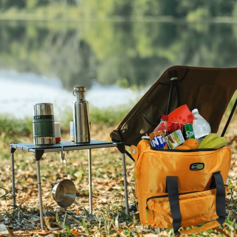 Torba termiczna Kamai Gio Style na ramię, pomarańczowa, z kieszeniami i rączką do noszenia, pojemność 33L Giostyle